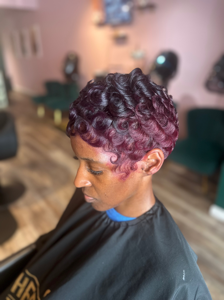 Color + Relaxer + Style