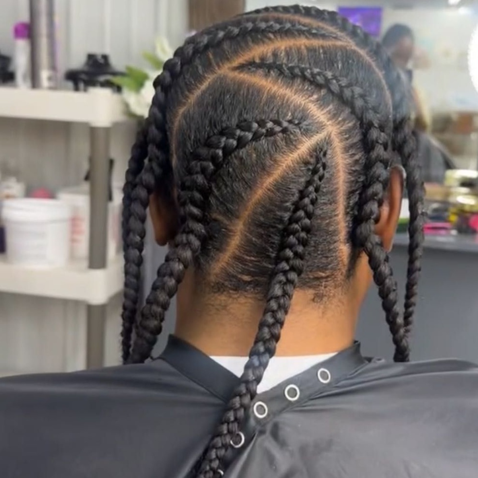 Natural Hair Braids at 5 ZERO 1 BEAUTY in Saint Joseph, MO