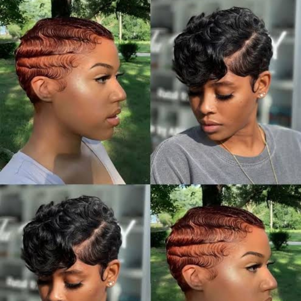 Finger Wave at Fabluxe Hair, Weave & Wigs in Atlanta, GA