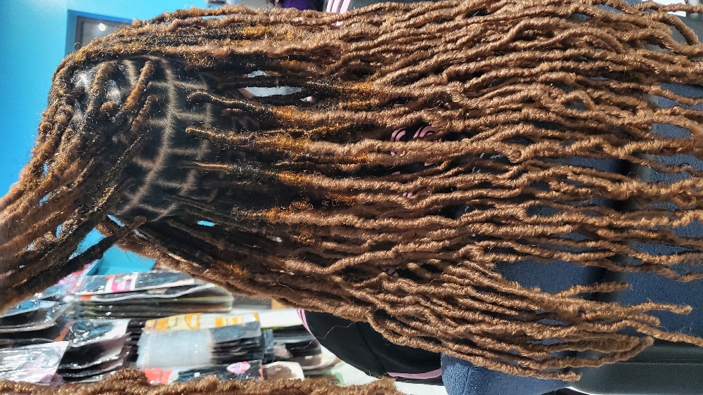 Individual Faux Locs Install