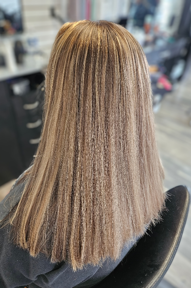 Balayage/Colormelt With Haircut