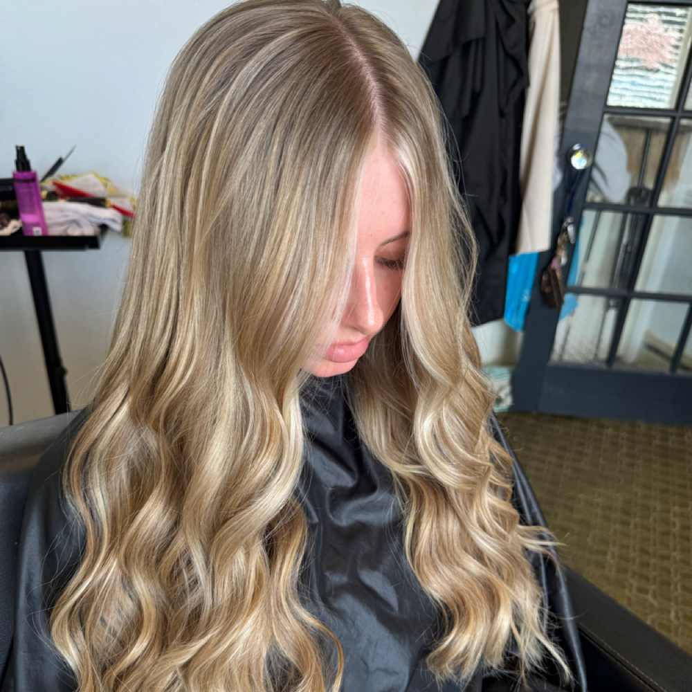 Full Highlight + Root Smudge at Made by Mazie in Atoka, OK