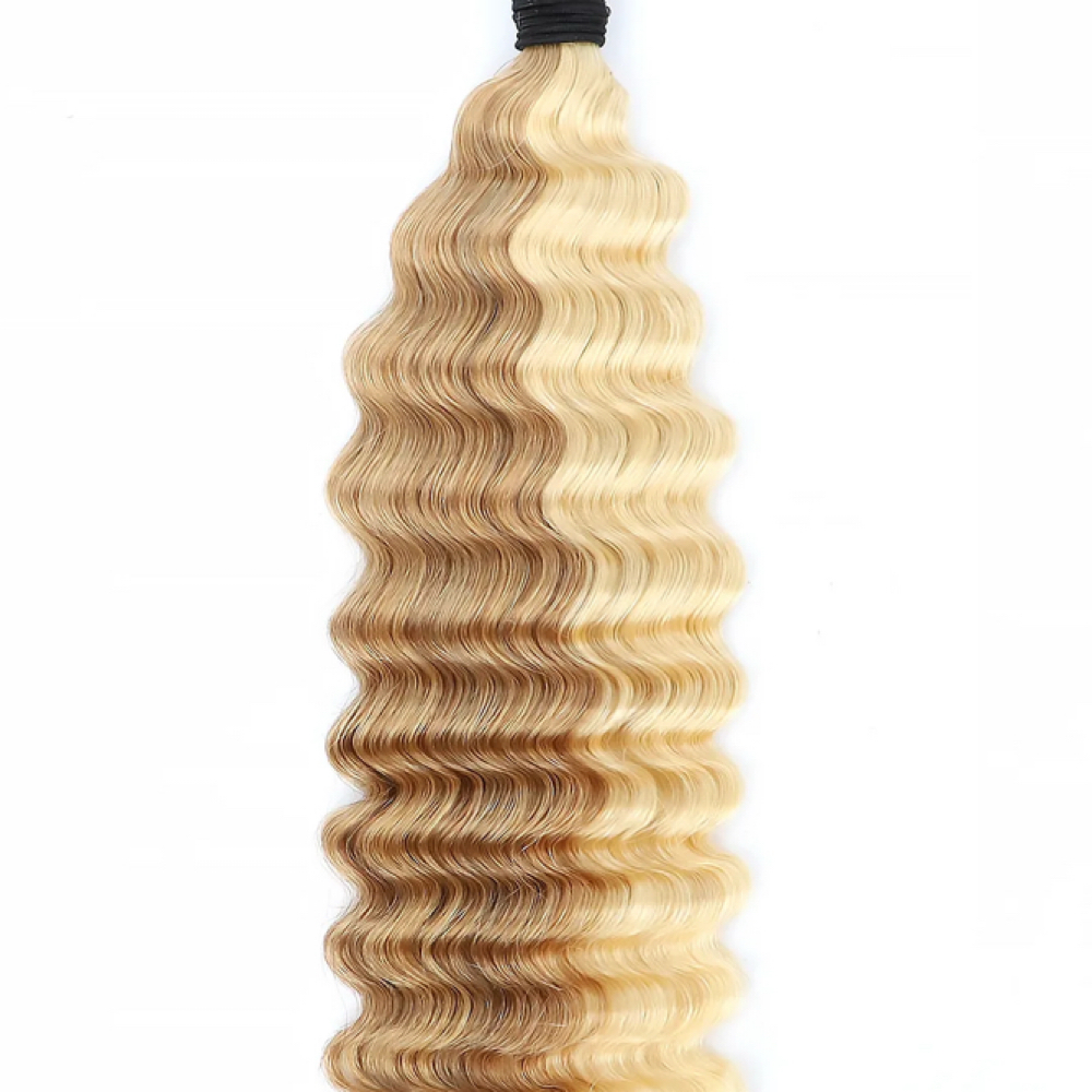 Color 27/613 MIX Deep Wave at Canelle Braiding Lounge in Marietta, GA