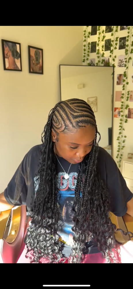 Tribal Boho Knotless (Intricate)
