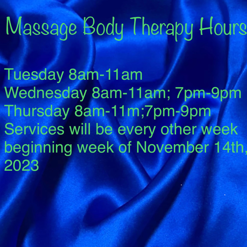 Massage Body Therapy