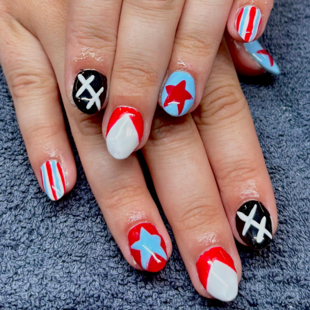 Polygel Full Set at Bloom Beauty Lounge in Glen Dale, WV
