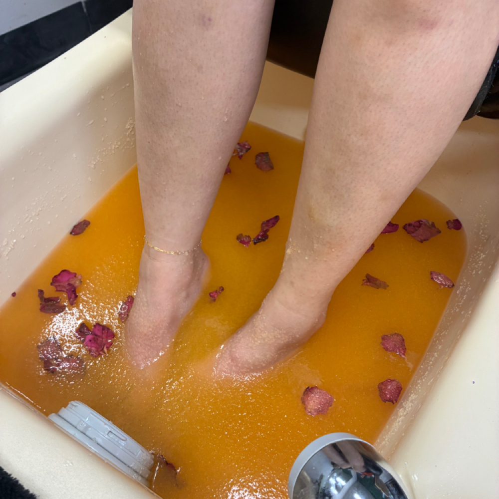 supreme pedicure at Nails.By.Mel LLC in oklahoma city, OK