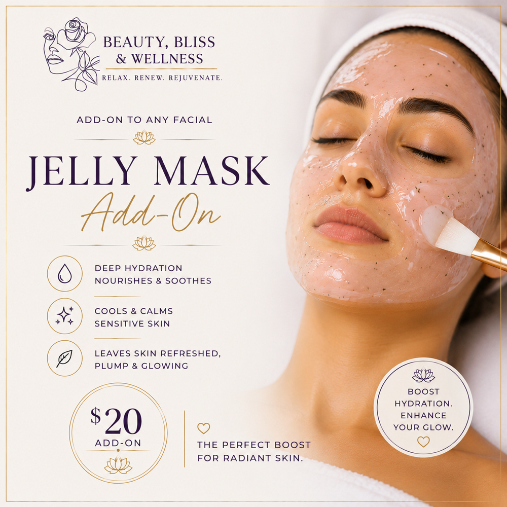 Jelly Mask Add-On at Beauty, Bliss and Wellness LLC in Rainsville, AL