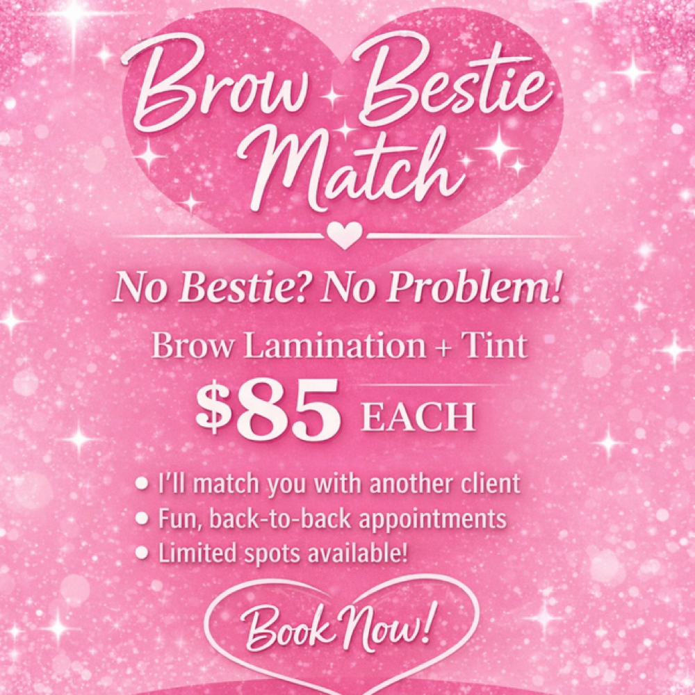 Brow Bestie Match 👯♀️ at Beauty By Kels in Lake Butler, FL