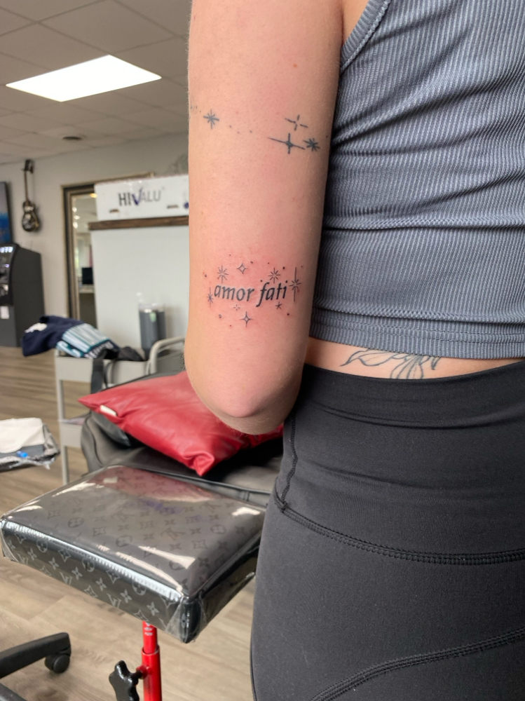 Multiple Small Tattoos