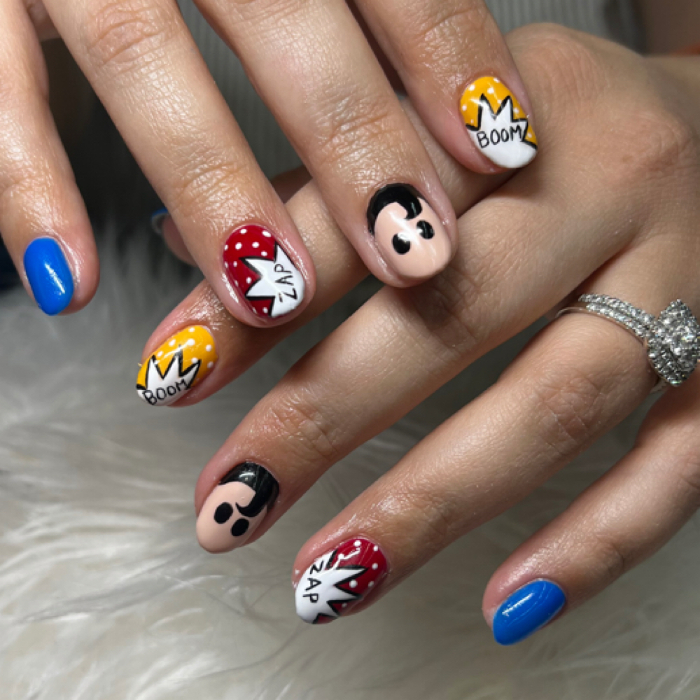 Gel Extensions- Full Set Short at Rachel B in Grants Pass, OR