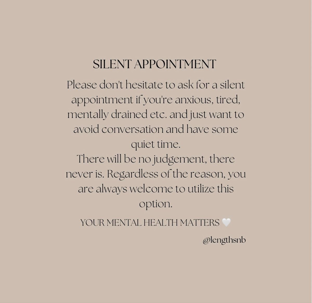 Silent Appointment  (add on)