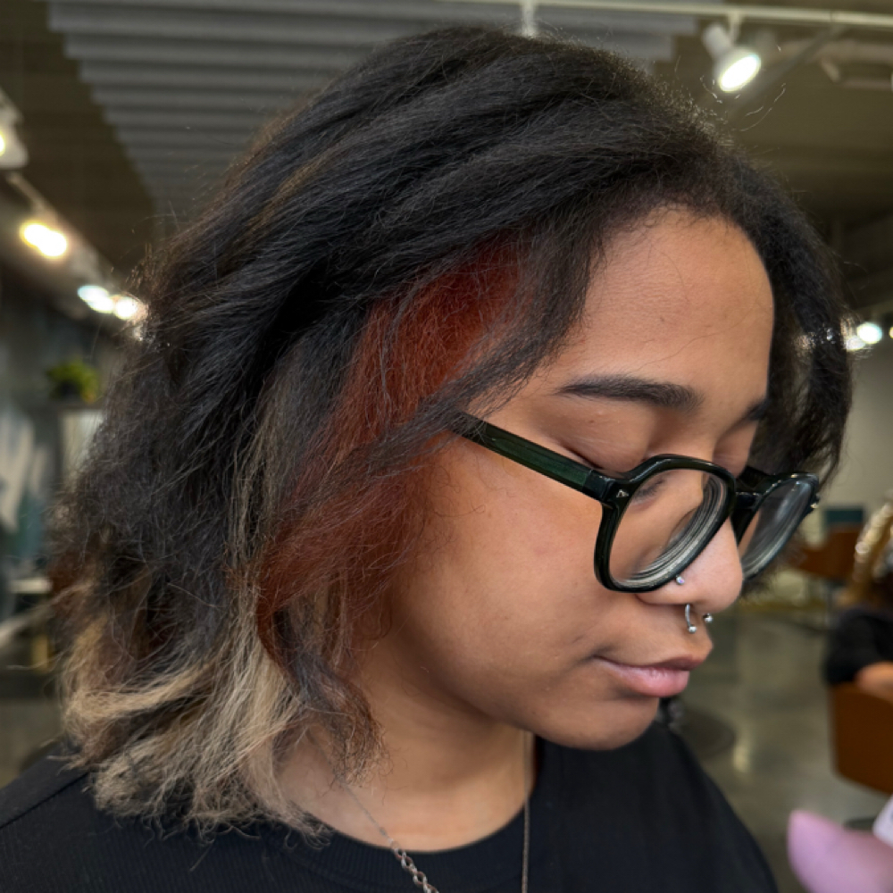 Partial Calico Highlight at Kay Does Hair in Chicago, IL