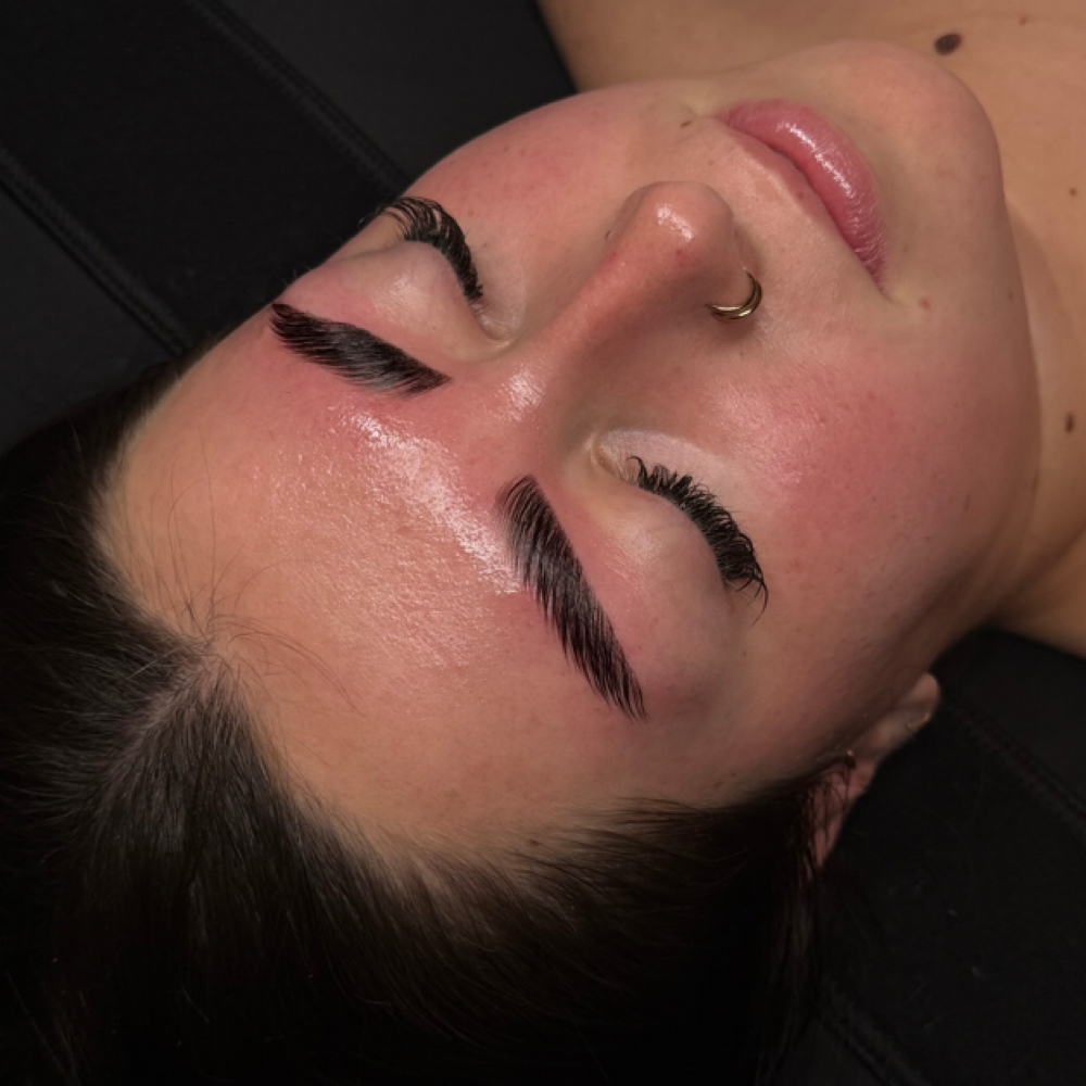 the brow lami + tint at Butler Skin in Sheridan, WY