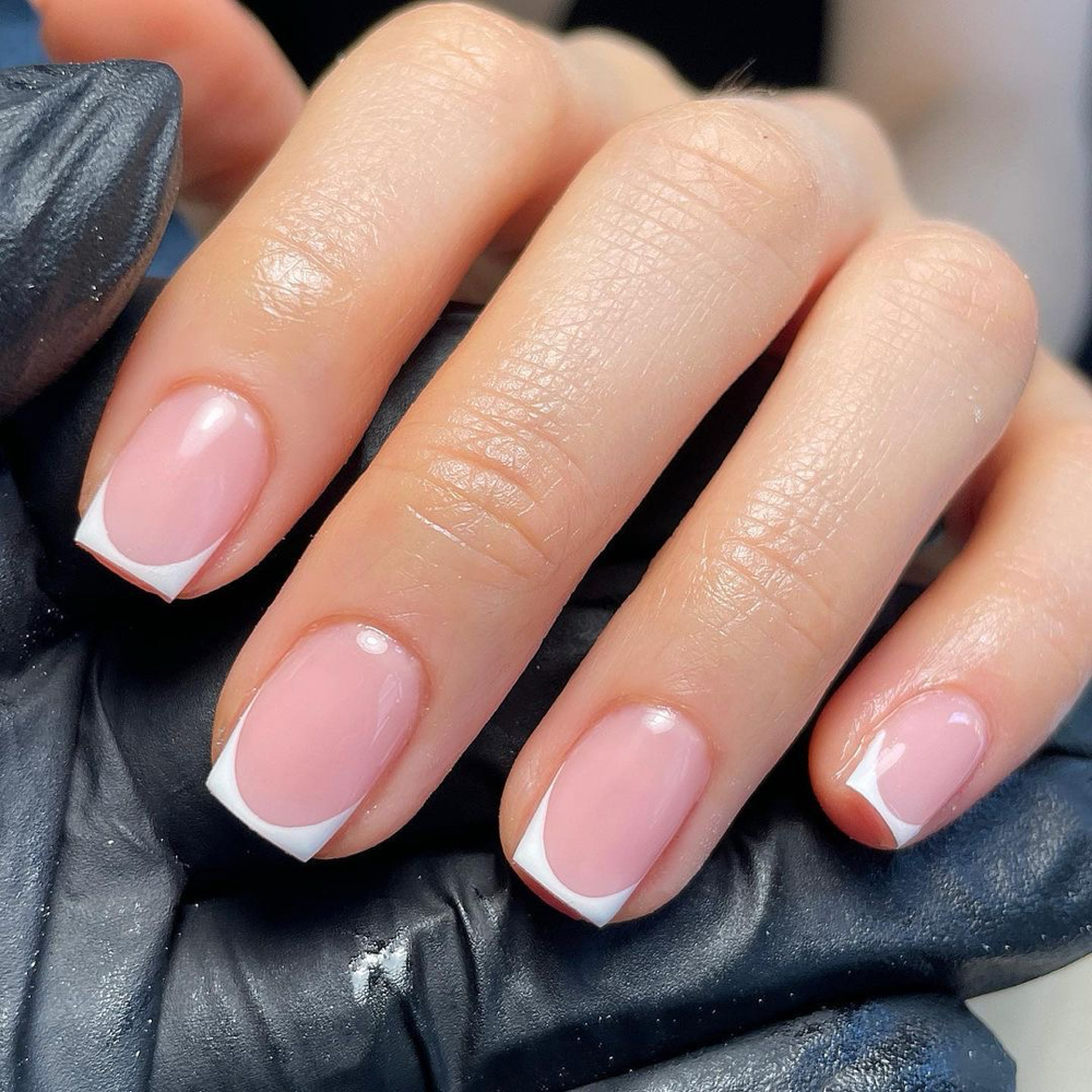 Gel Maricure French Tips