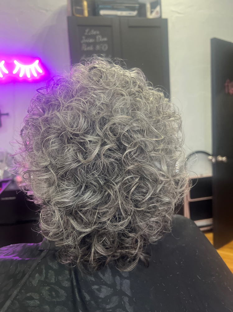 Curly Haircut