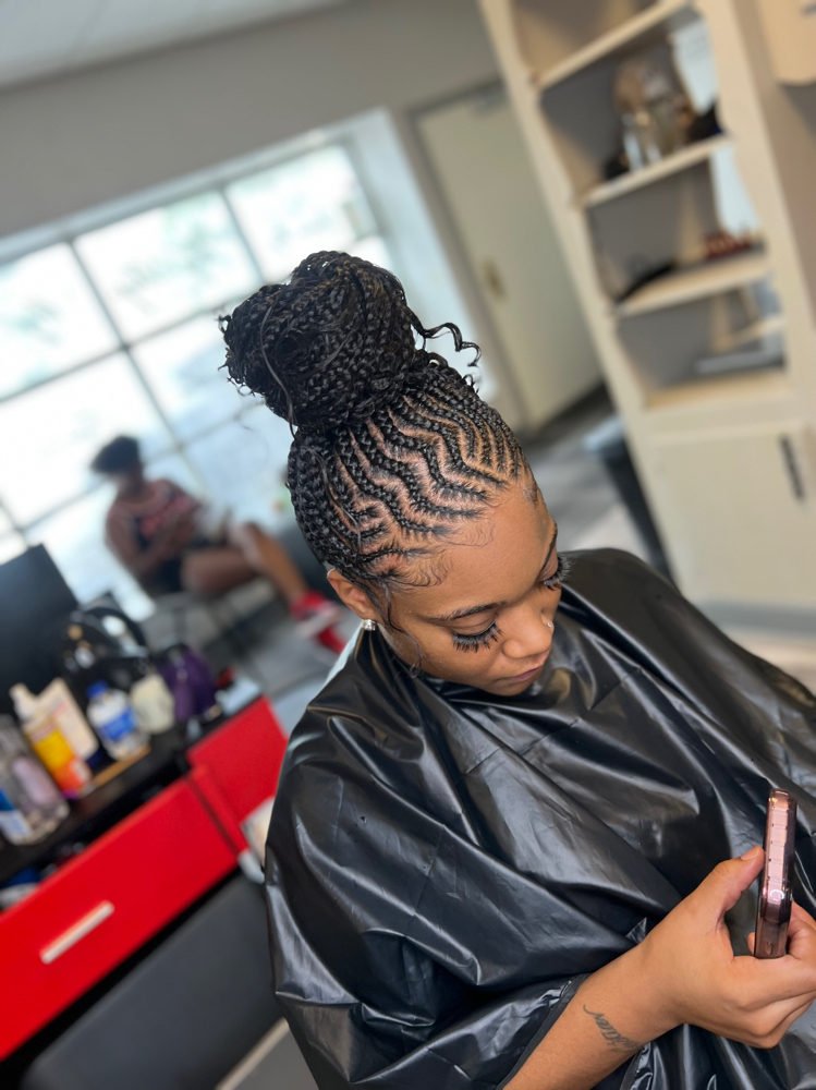 Small Tribal Braids (mid Back)