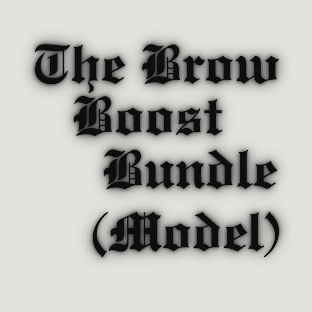 The Brow Boost Bundle (Model)
