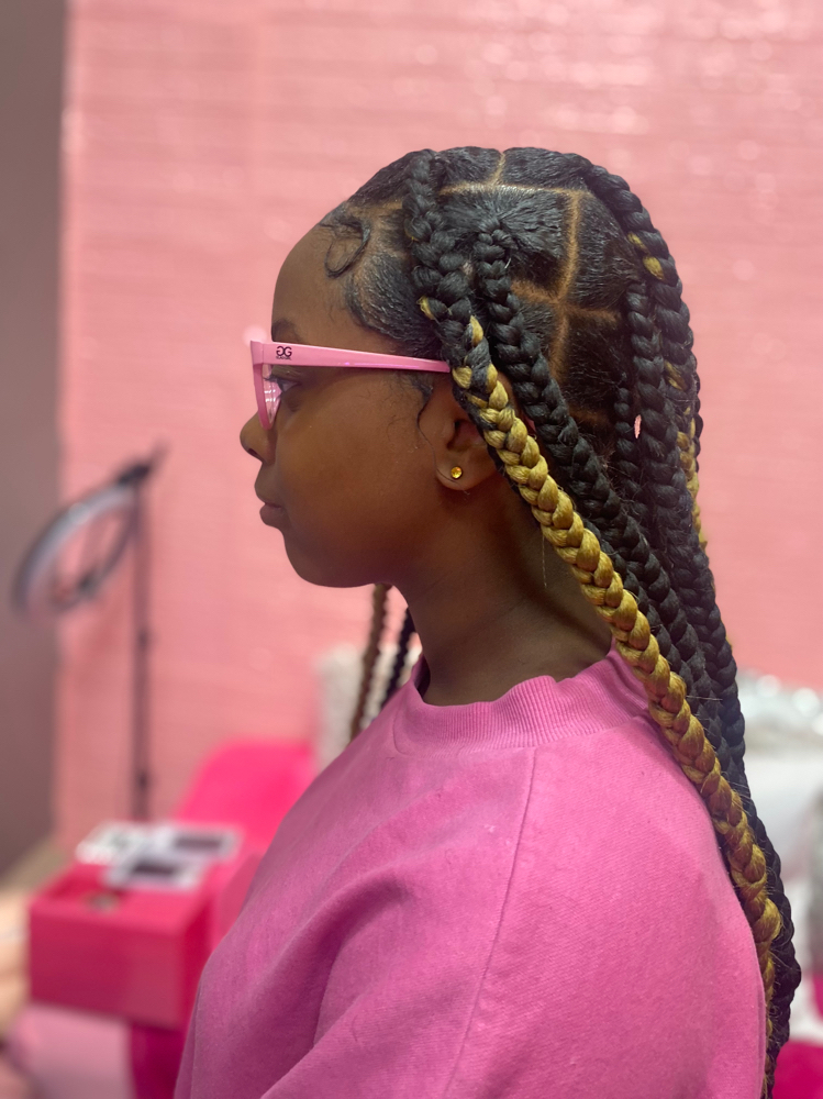 Jumbo Knotless 6yr-17yrs
