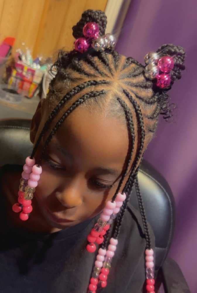 Kids Half Up Half Down