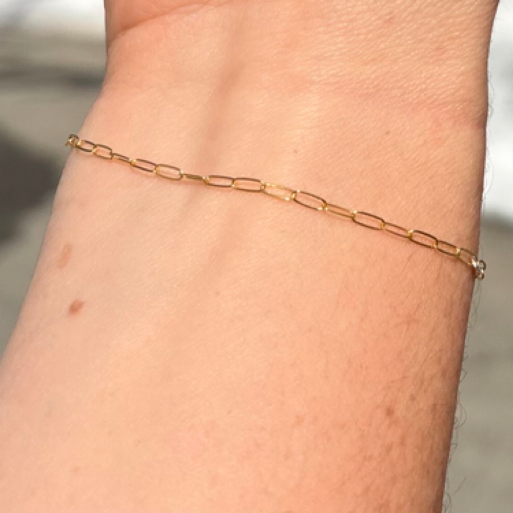 Permanent Jewelry Appointment at KC Nails + Links in Sanford, ME