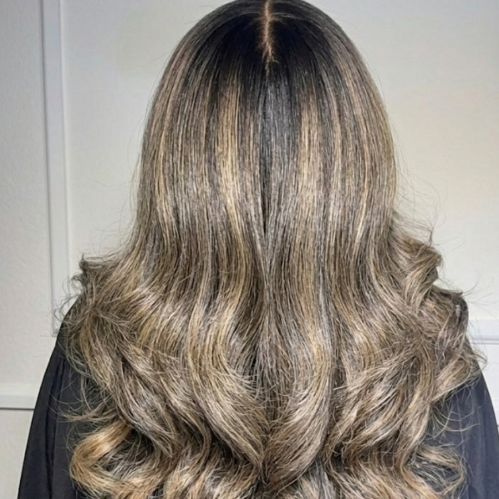 Sew-In Maintenance & Style at The Hair Extension Bar & Spa 478-320-8810 in Byron, GA