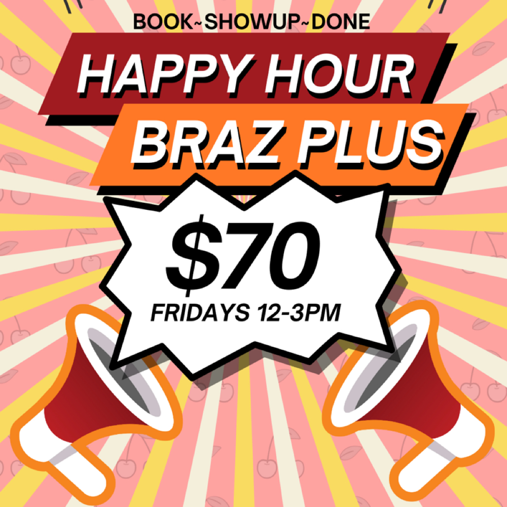 💃HAPPY HOUR BRAZ PLUS FRIDAYS🕺🏻