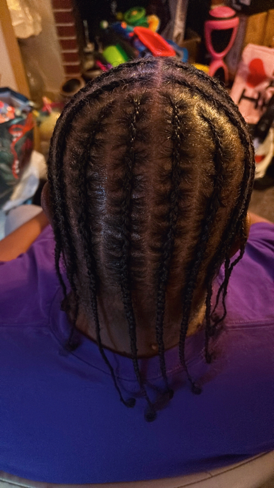 French Braids For Men/Boys