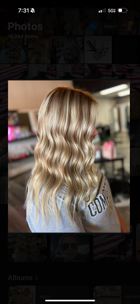 Lowlights at Hair By Des in cedartown, GA