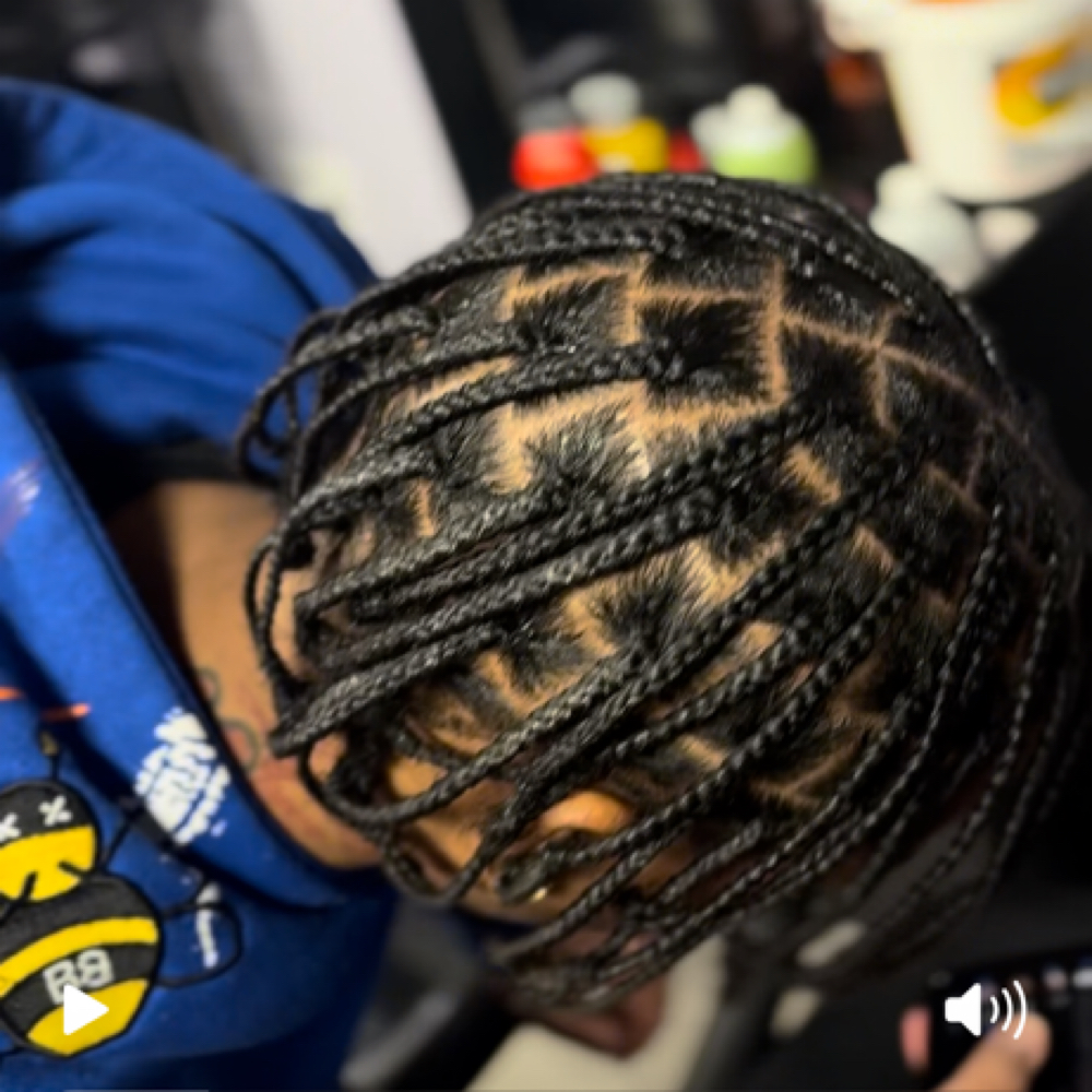 Men Braids at Glow By JT in Bronx, NY
