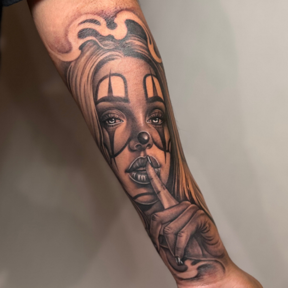 Payasa at Revision Body Art in Covina, CA