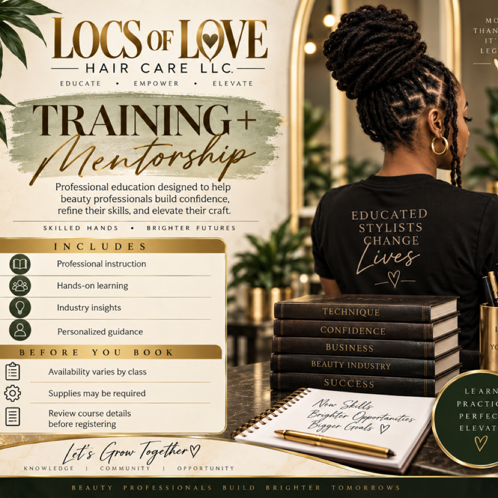 Training + Classes at Locs of Love Haircare & Spa in Antioch, TN