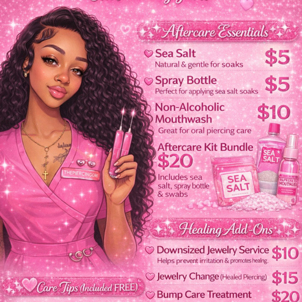 Jewelry Change Service at ThePiercingGuru By Nea Denise in Trafford, PA