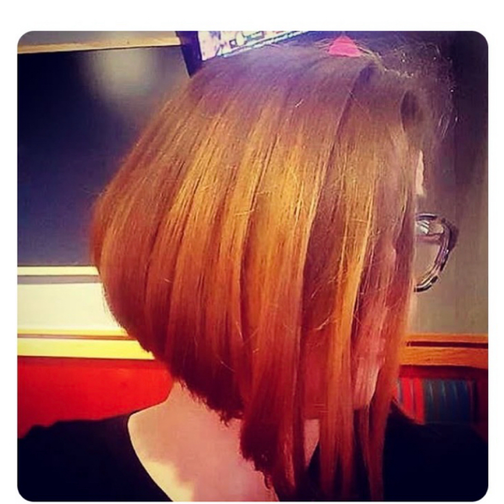 Single Color With Haircut at Mary Ann Pope in Hewitt, TX