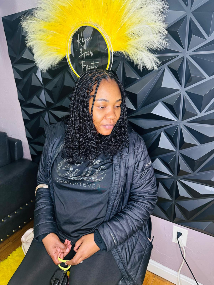 Bob Boho Braids Style