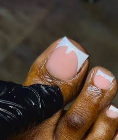 Acrylic On Big Toe Nails (2)