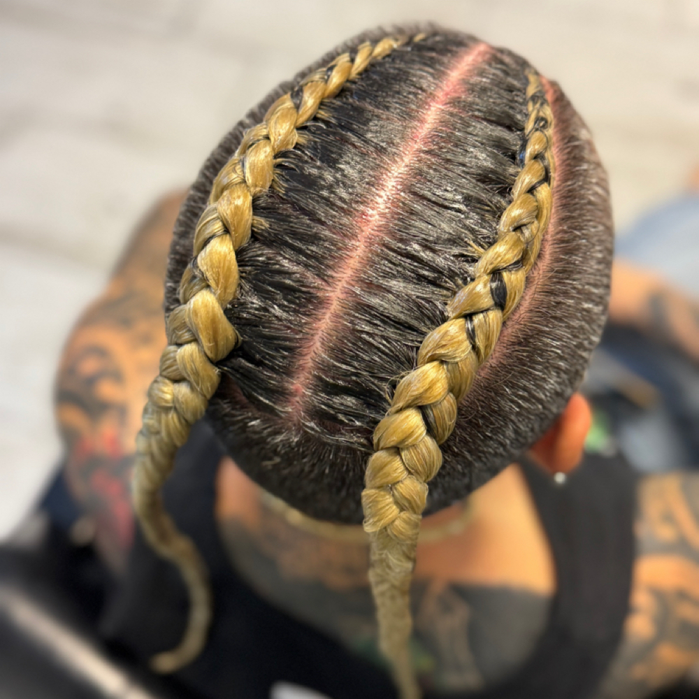 2 Braids at Girls Can Fade in Tucson, AZ