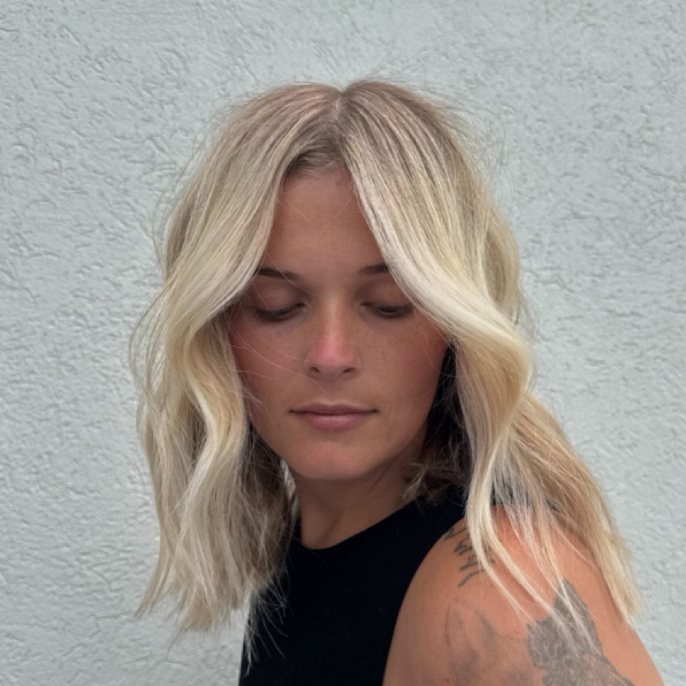 Coastal Blonde at Salt Hair Co in Temple, TX