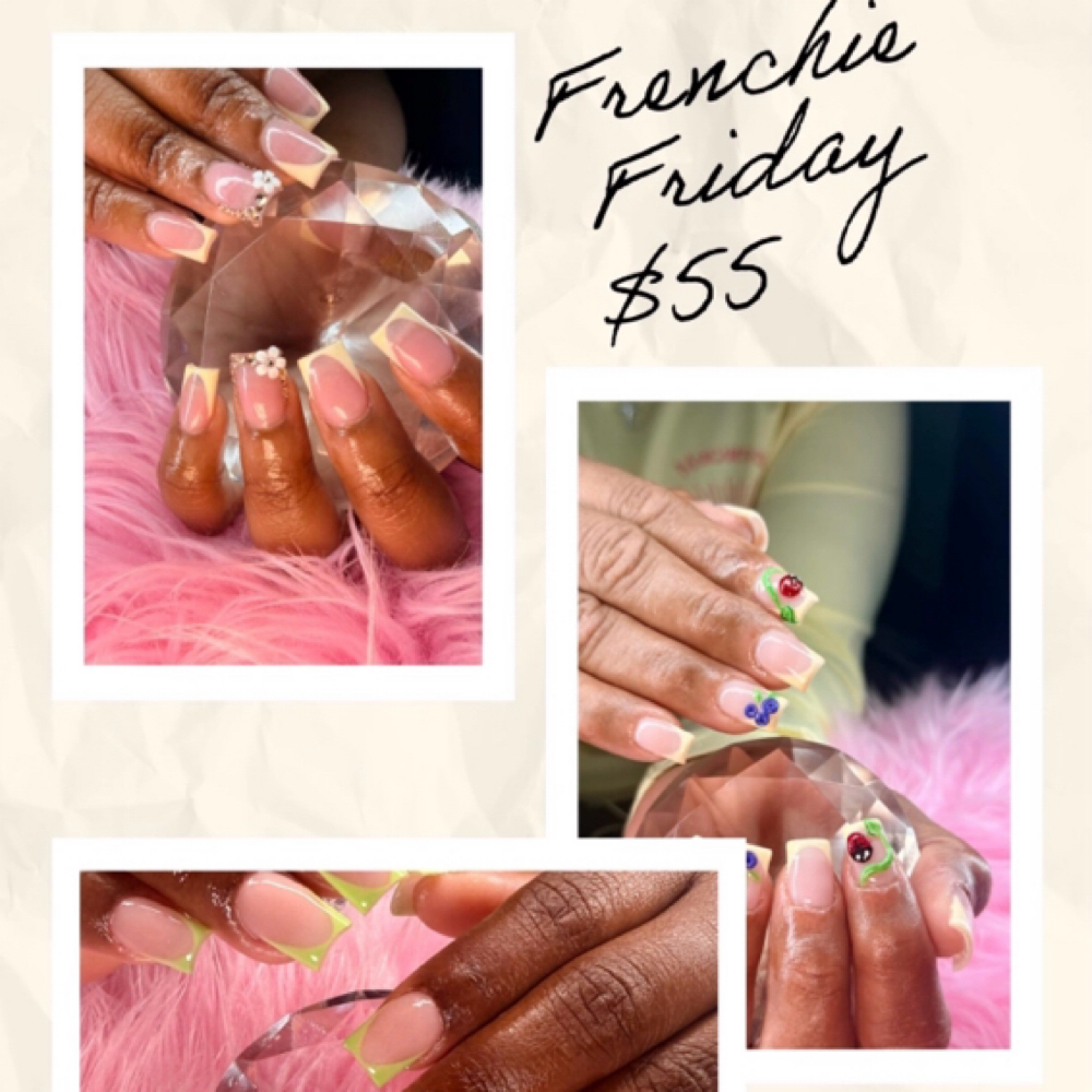 Frenchie Fridays at Nailz On Que in Orlando, FL