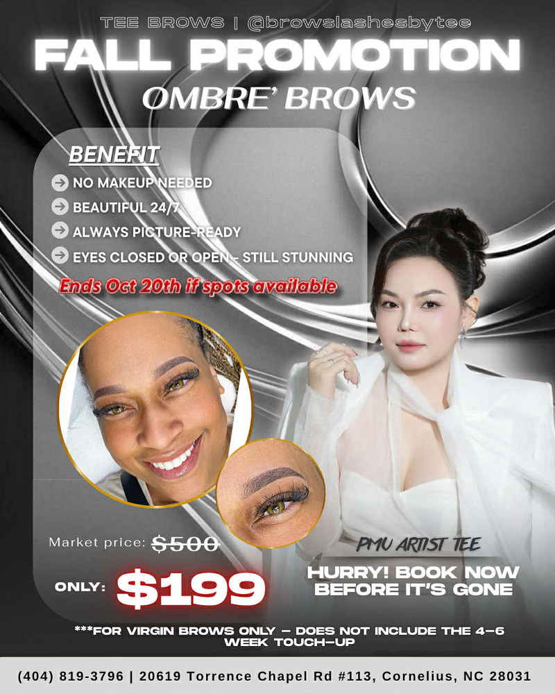 Ombre Brows PROMOTION (Reg. $500)