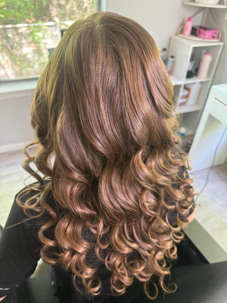 Glam Waves “Hollywood Waves” at Miss America Beauty in Castle Hills, TX