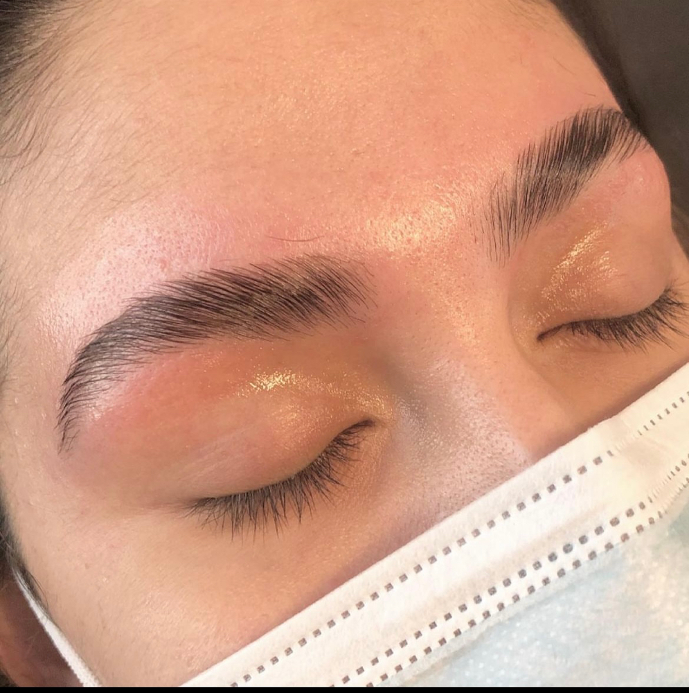 Brow Lamination, Wax And Shaping