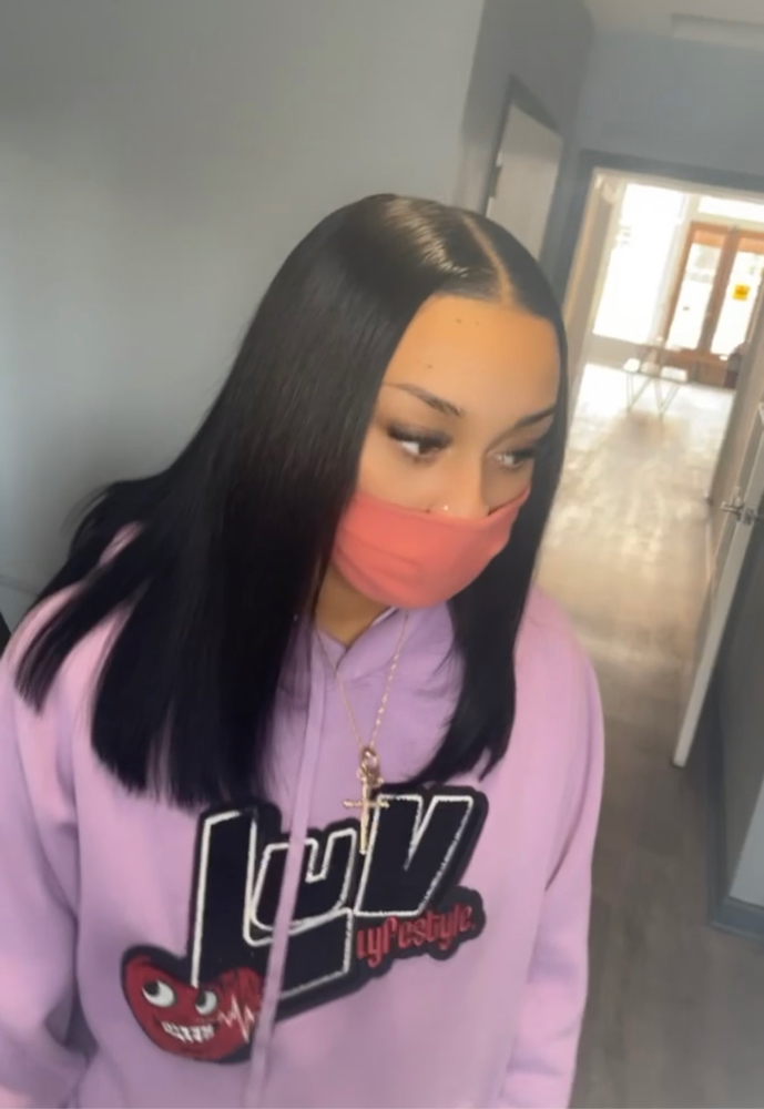 Blunt cut