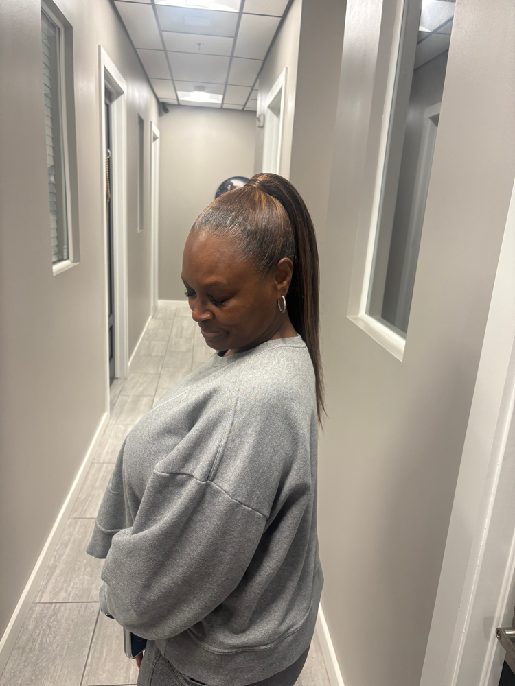 Sleek Ponytail at Do It With T in Euless, TX