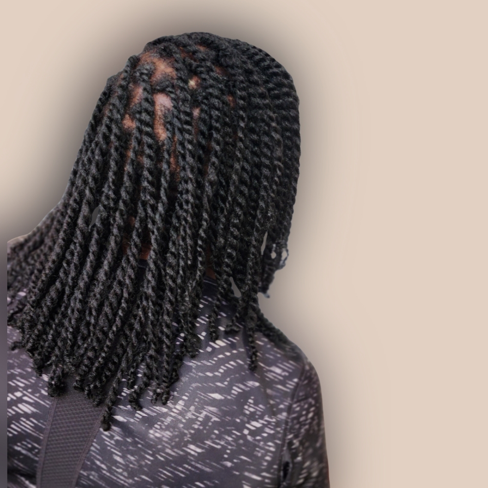 Two Strand Twists at Touch of Heaven Artistry in Humble, TX