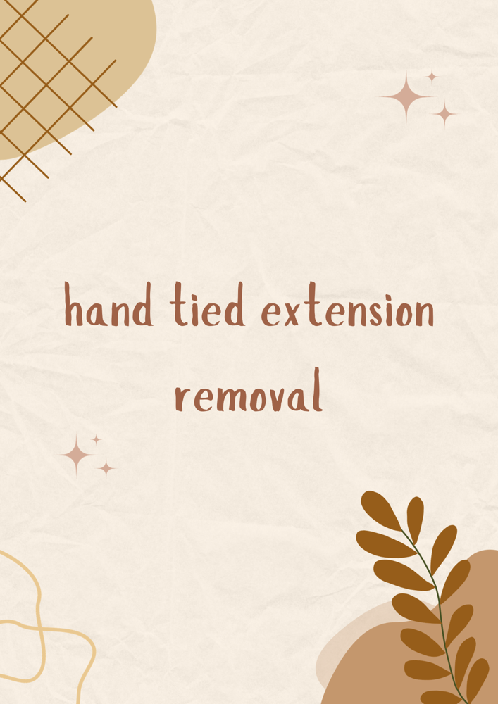 Extension Removal