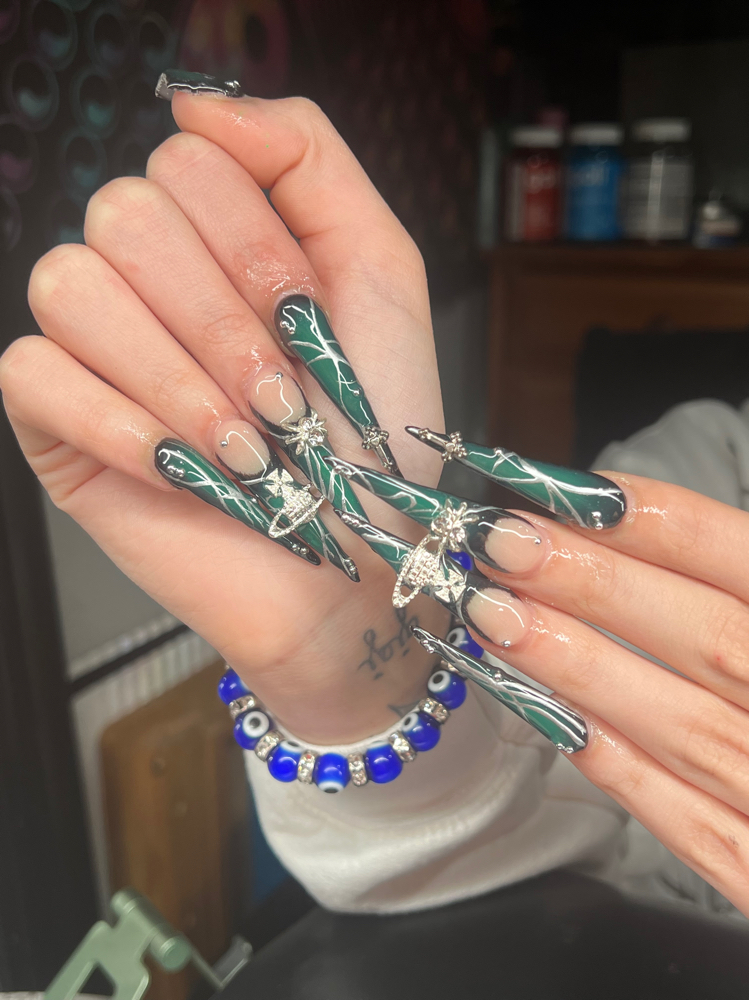 XXXL Acrylic Fill In at Nails.by.em in Mastic, NY