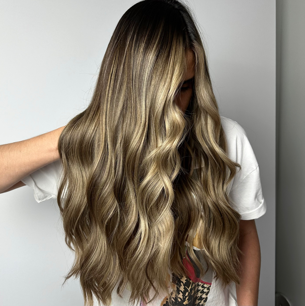 Full Custom Highlights at Hair By Adrii Santos in Miami, FL