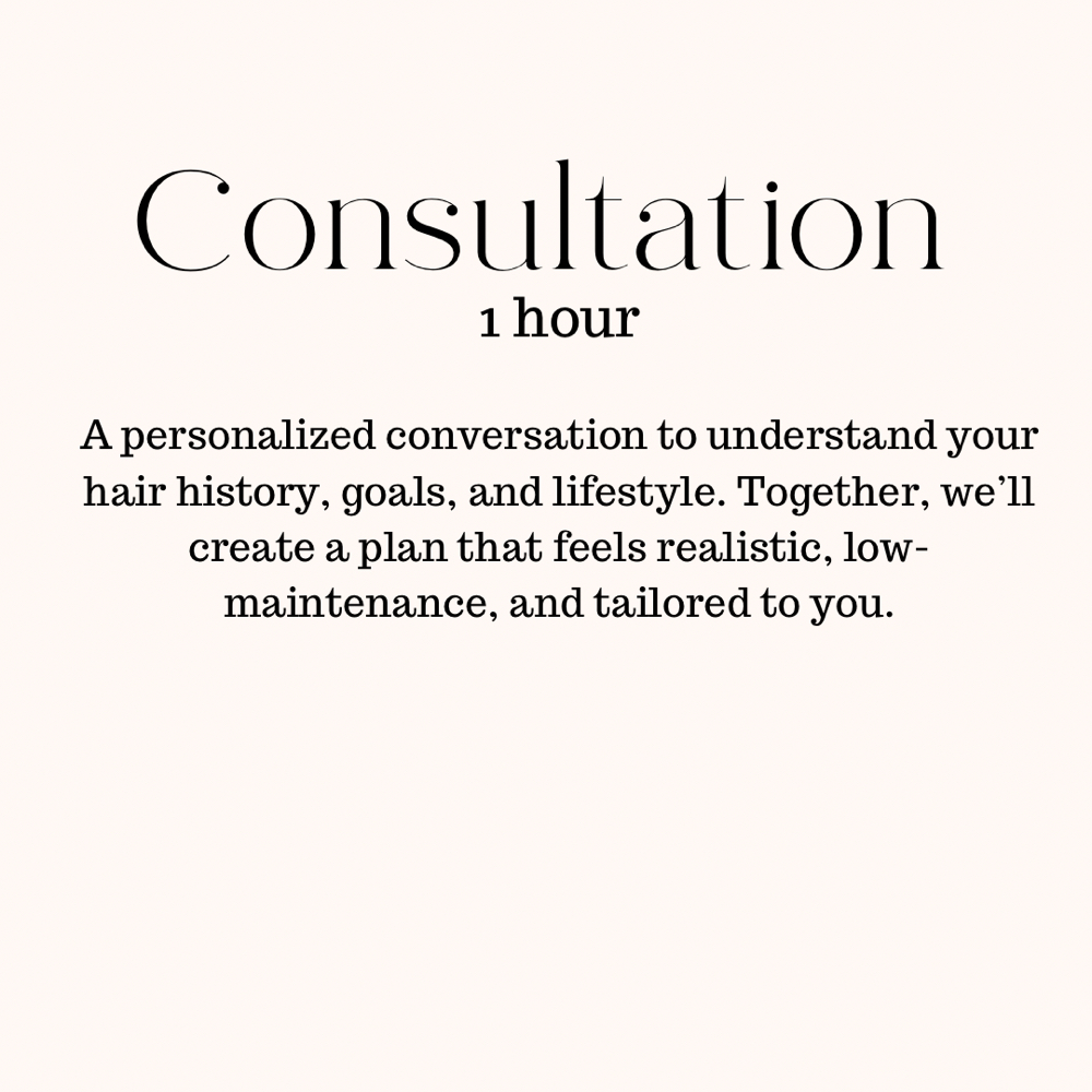 CONSULTATION at Hair By Melanie in Conshohocken, PA