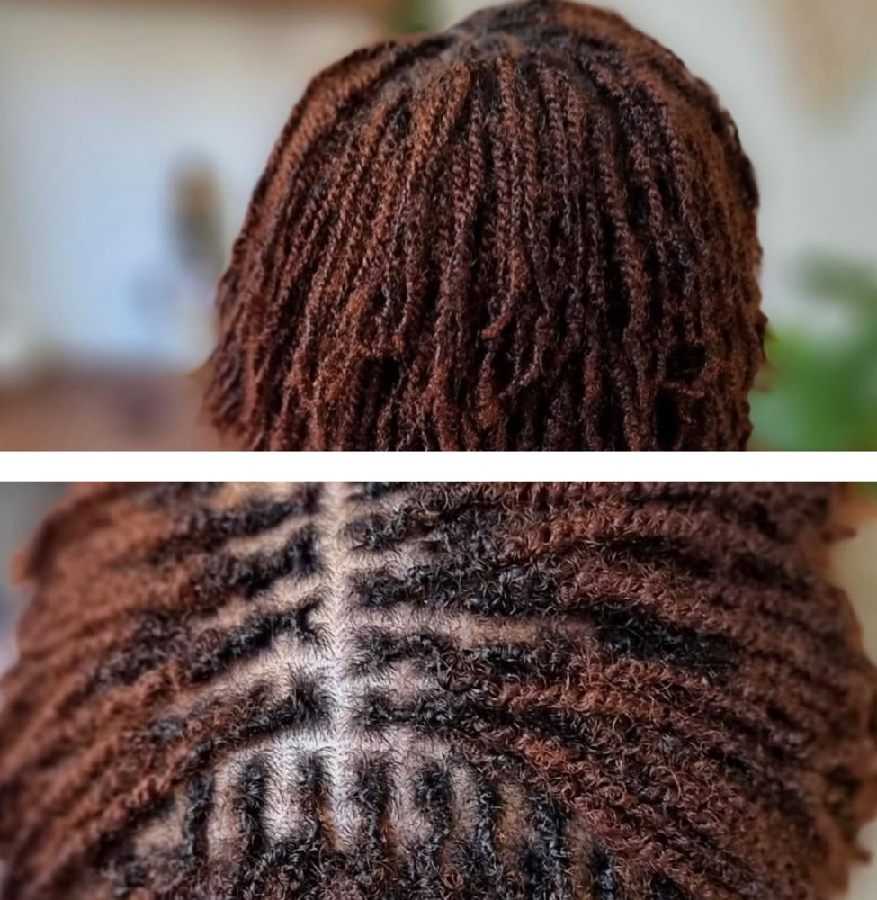 Permanent Twisted  Microlocs